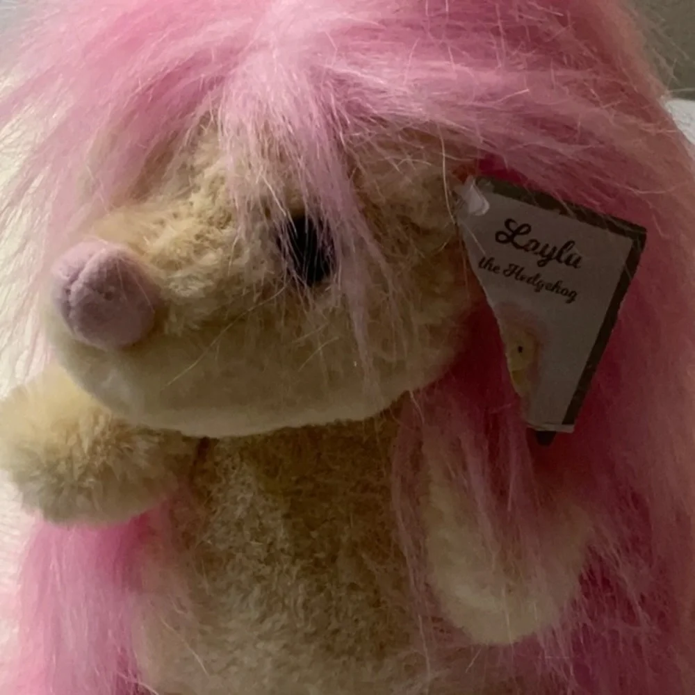 Layla the Hedgehog Plush Toy with Pink Hair 9/2022